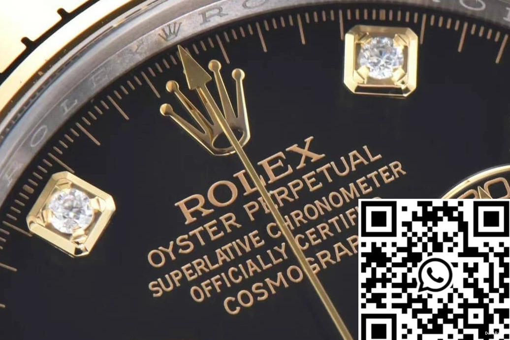 M116503-0008 Clean V3 Cosmograph Factory Black Rolex Dial Daytona 0422